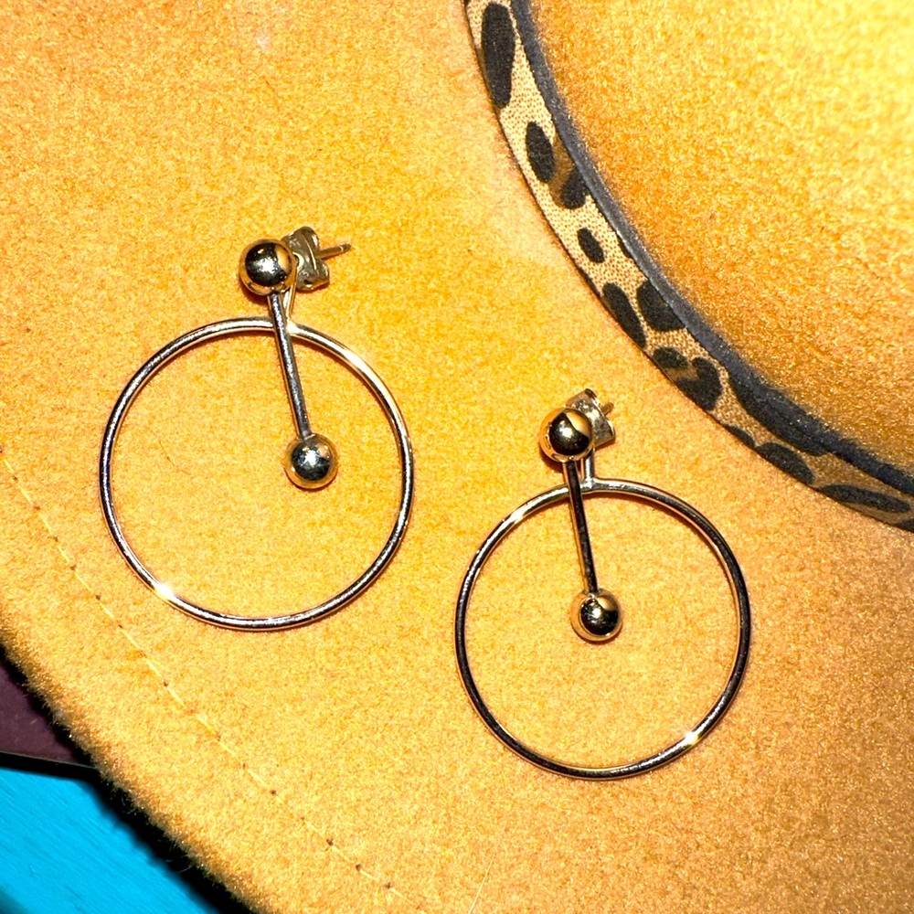 EUC Sterling Silver Earrings